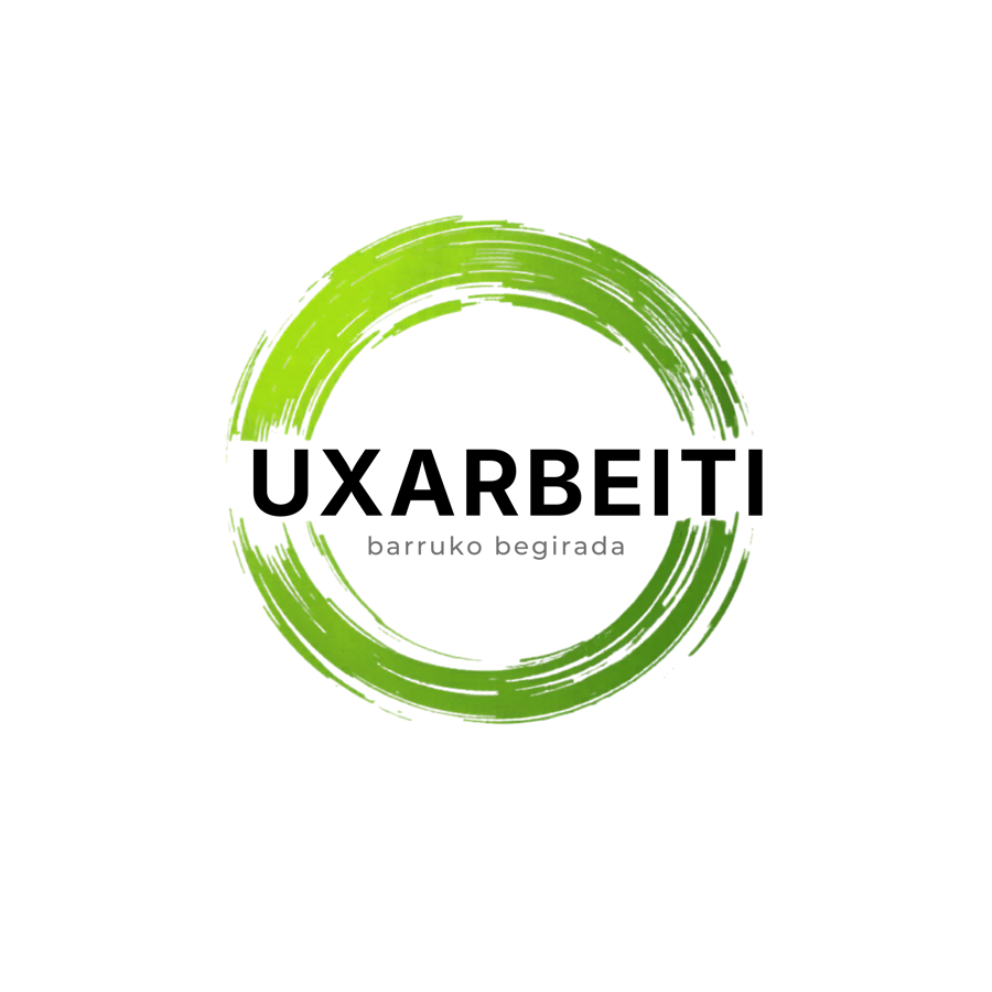 Logo UXARBEITI sobre fondo claro